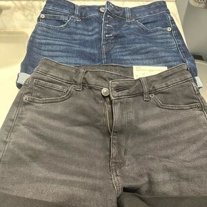 American Eagle jeans shirts, never worn, one still with tags!